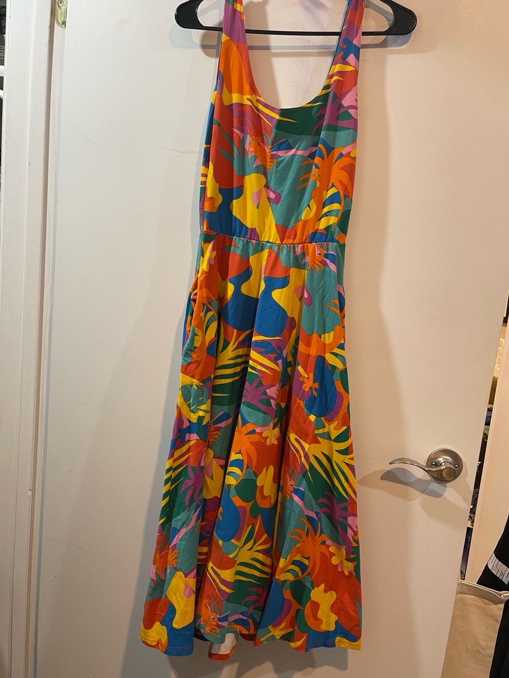 Nooworks Vacation Tropical Print Maxi Dress